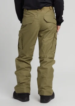 Burton 2L Cargo Pant - Martini Olive -Ski Gear Shop 2lcargopant martinio mong2of3.wga