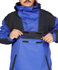 DC -43 Anorak Jacket - Royal Blue -Ski Gear Shop 43anorakjktroyalblue myjo044z.eqs