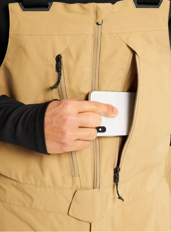 Burton AK Cyclic GORE-TEX 2L Bib Pant - Kelp 5 Burton AK Cyclic GORE-TEX 2L Bib Pant - Kelp - Image 5