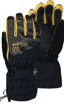 Pow Ascend Kids Glove - Camo
