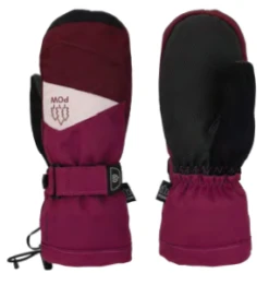Pow Ascend Kids Mitt - Plum