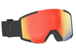 Scott Shield Goggle + Extra Lens - Black/EnhnRedChrome