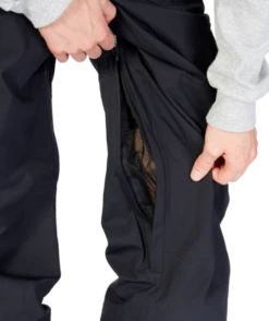 DC Brigade 45K Bib Pant - Black -Ski Gear Shop brigadebibpantblack3 f3tslwyt.gys