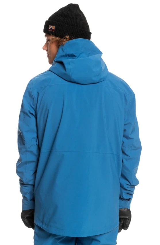 Quiksilver S Carlson Stretch Quest Jacket - Bright Cobalt 2 Quiksilver S Carlson Stretch Quest Jacket - Bright Cobalt - Image 2
