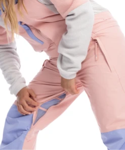 Roxy Chloe Kim Wmns Bib Pant - Mellow Rose -Ski Gear Shop chloekimbibpantmello ycqrzink.dxj