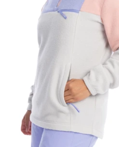 Roxy Chloe Kim Wmns Mid Layer - Heather Grey -Ski Gear Shop chloekimmidheathergr bhkp3ycl.d5f