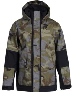 DC Command Jacket - Woodland Camo Castlerock