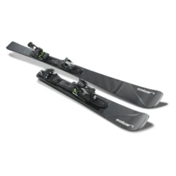 Elan Folding Voyager Ski + EMX12.0 GW Binding + Pole Package