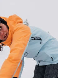 Burton AK Embark GORE-TEX 2L Wmns Jacket - Salmon Buff/Ballad Blue 5 Burton AK Embark GORE-TEX 2L Wmns Jacket - Salmon Buff/Ballad Blue - Image 5