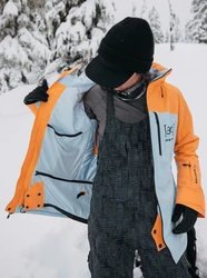 Burton AK Embark GORE-TEX 2L Wmns Jacket - Salmon Buff/Ballad Blue 4 Burton AK Embark GORE-TEX 2L Wmns Jacket - Salmon Buff/Ballad Blue - Image 4