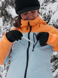 Burton AK Embark GORE-TEX 2L Wmns Jacket - Salmon Buff/Ballad Blue 6 Burton AK Embark GORE-TEX 2L Wmns Jacket - Salmon Buff/Ballad Blue - Image 6