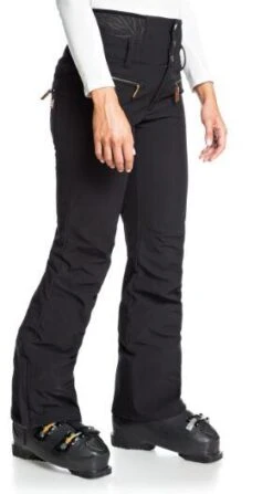 Roxy Rising High Wmns Pant - True Black 9 Roxy Rising High Wmns Pant - True Black -Ski Gear Shop highriseblack4 atqd4wla.4km