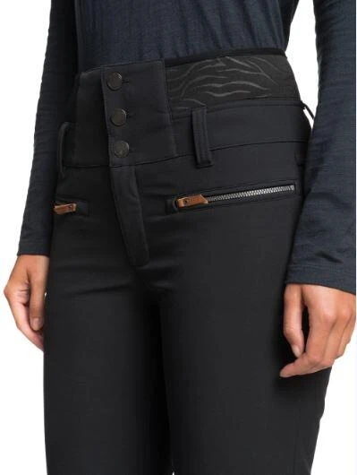 Roxy Rising High Wmns Pant - True Black 5 Roxy Rising High Wmns Pant - True Black - Image 5