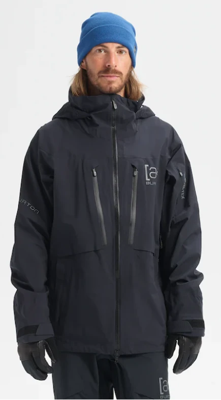 Burton AK Hover Gore-Tex 3L Stretch Jacket - True Black 1 Burton AK Hover Gore-Tex 3L Stretch Jacket - True Black