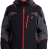 Spyder Leader Jacket - Black Volcano