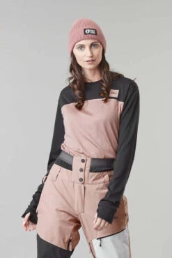 Picture Malyn Wmns Merino Top - Ash Rose