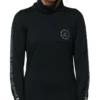 Rojo Park Life Wmns Funnel Neck Top - True Black