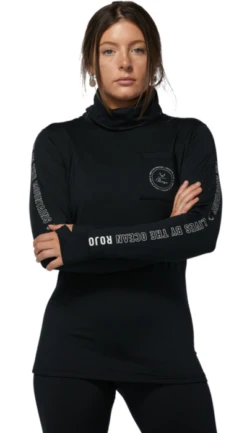 Rojo Park Life Wmns Funnel Neck Top - True Black -Ski Gear Shop parklifewmnsfunnelne om1oma14.ws4