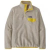 Patagonia Lightweight Synchilla Snap-T Wmns Pullover - Oatmeal Heather/Shine Yellow