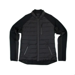 Le Bent Pramecou Wool Insulated Hybrid Jacket - Black