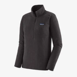 Patagonia R1 Wmns Air Zip Neck - Black