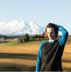 Opus Fresh Unisex Raglan Tee - Black & Blue 6 Opus Fresh Unisex Raglan Tee - Black & Blue -Ski Gear Shop raglanblackblue3 02ygk3j2.hh4