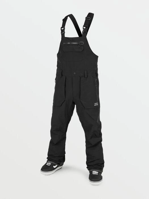 Volcom Rain GTX Bib Pant - Black 1 Volcom Rain GTX Bib Pant - Black
