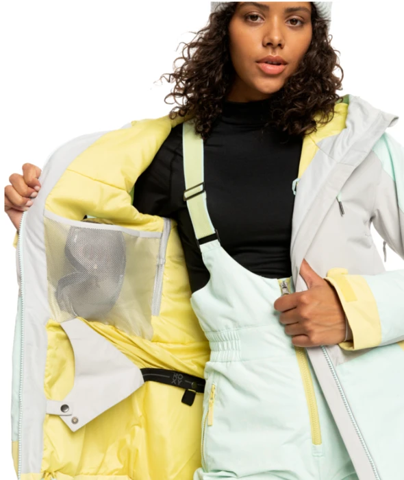 Roxy Ravine Hoodie Wmns Jacket - Gray Violet 4 Roxy Ravine Hoodie Wmns Jacket - Gray Violet - Image 4