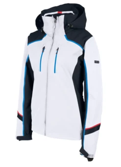 Karbon Ruby Wmns Jacket - Arctic White/Black/Hawaiian Blue/Ignite