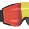 Scott Shield LS Goggle - Mineral Black LS Red Chrome