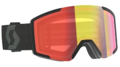 Scott Shield LS Goggle - Mineral Black LS Red Chrome
