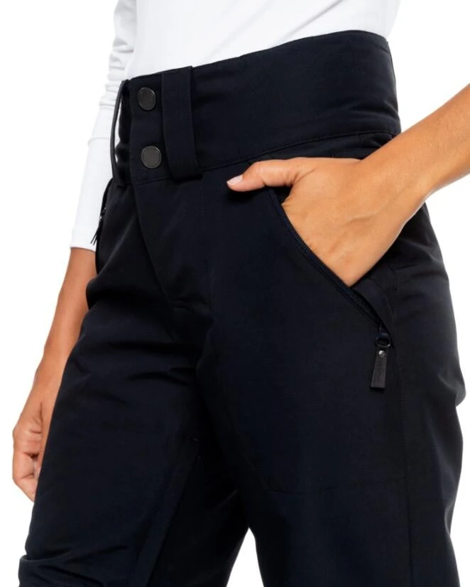 Roxy Spiral High Wmns Pant - True Black 3 Roxy Spiral High Wmns Pant - True Black - Image 3