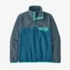 Patagonia Lightweight Synchilla Snap-T Pullover - Wavy Blue