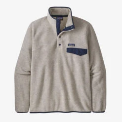 Patagonia Lightweight Synchilla Snap-T Pullover - Oatmeal Heather