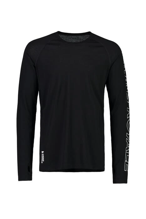 Mons Royale Temple Tech L/S - Black 1 Mons Royale Temple Tech L/S - Black