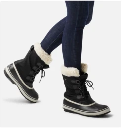 Sorel Winter Carnival Wmns Apres Boot - Black/Stone