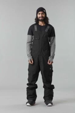Picture Testy Bib Pant - Black