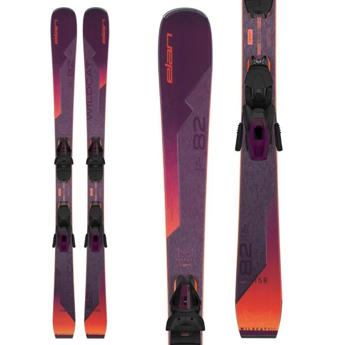 Elan Wildcat 82 C PS Wmns Ski + ELW 9 Shift Binding C 2 Elan Wildcat 82 C PS Wmns Ski + ELW 9 Shift Binding C - Image 2