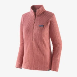 Patagonia R1 Wmns Air Zip Neck - Rosehip